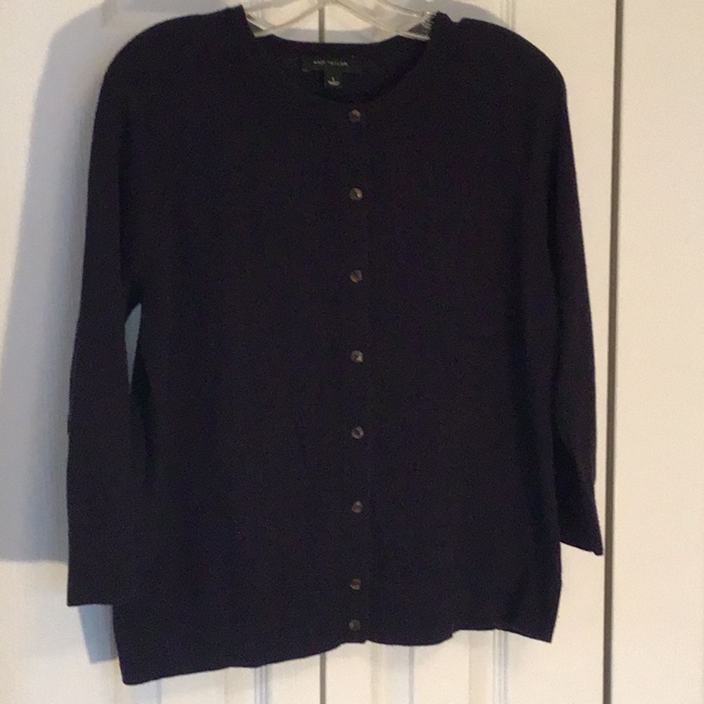 Ann Taylor Lightweight Cotton Cardigan